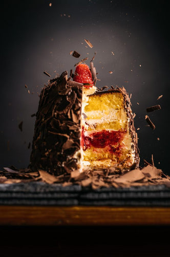 Frambozen gateau