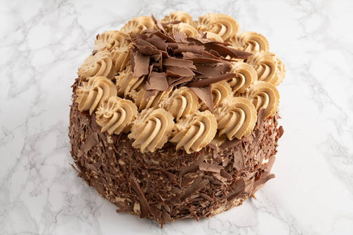 Mokka-slagroomgateau