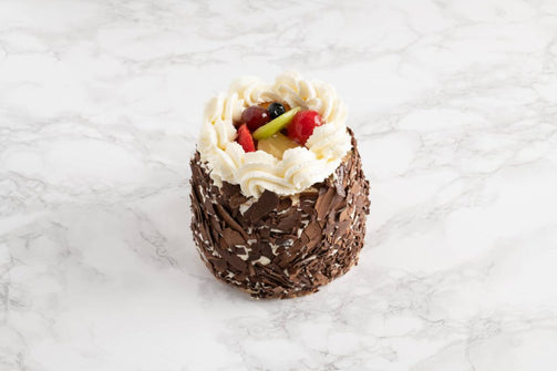Slagroom-fruitgateau